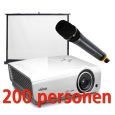 Compeet HD presentatieset voor ca. 200 personen