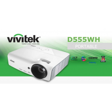 Projector/beamer Vivitek D555WH  DLP 3000 ansilumen